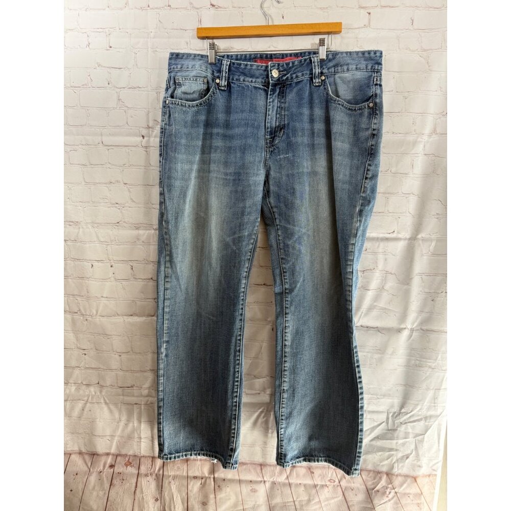 Rock Roll Cowboy Double Barrel Relaxed Straight Jeans Mens Size 42 (READ)